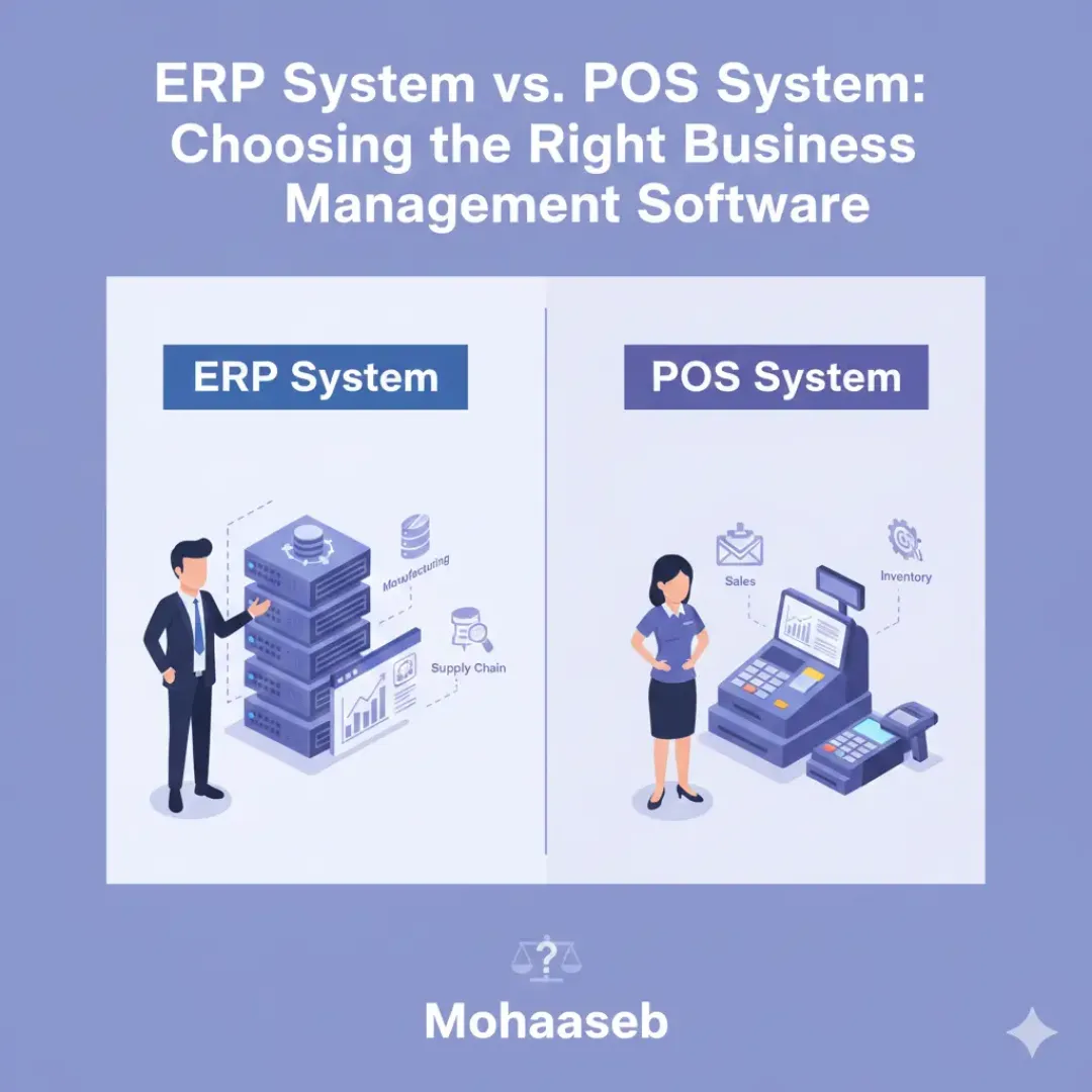 ERP System vs. POS System: Choosing the Right Business Management Software