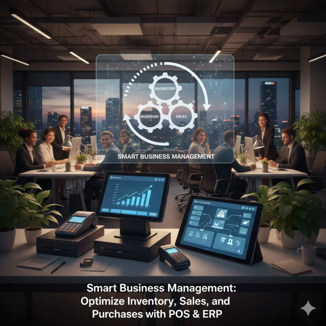 Smart Business Management: Optimize Inventory, Sales, and Purchases with POS & ERP