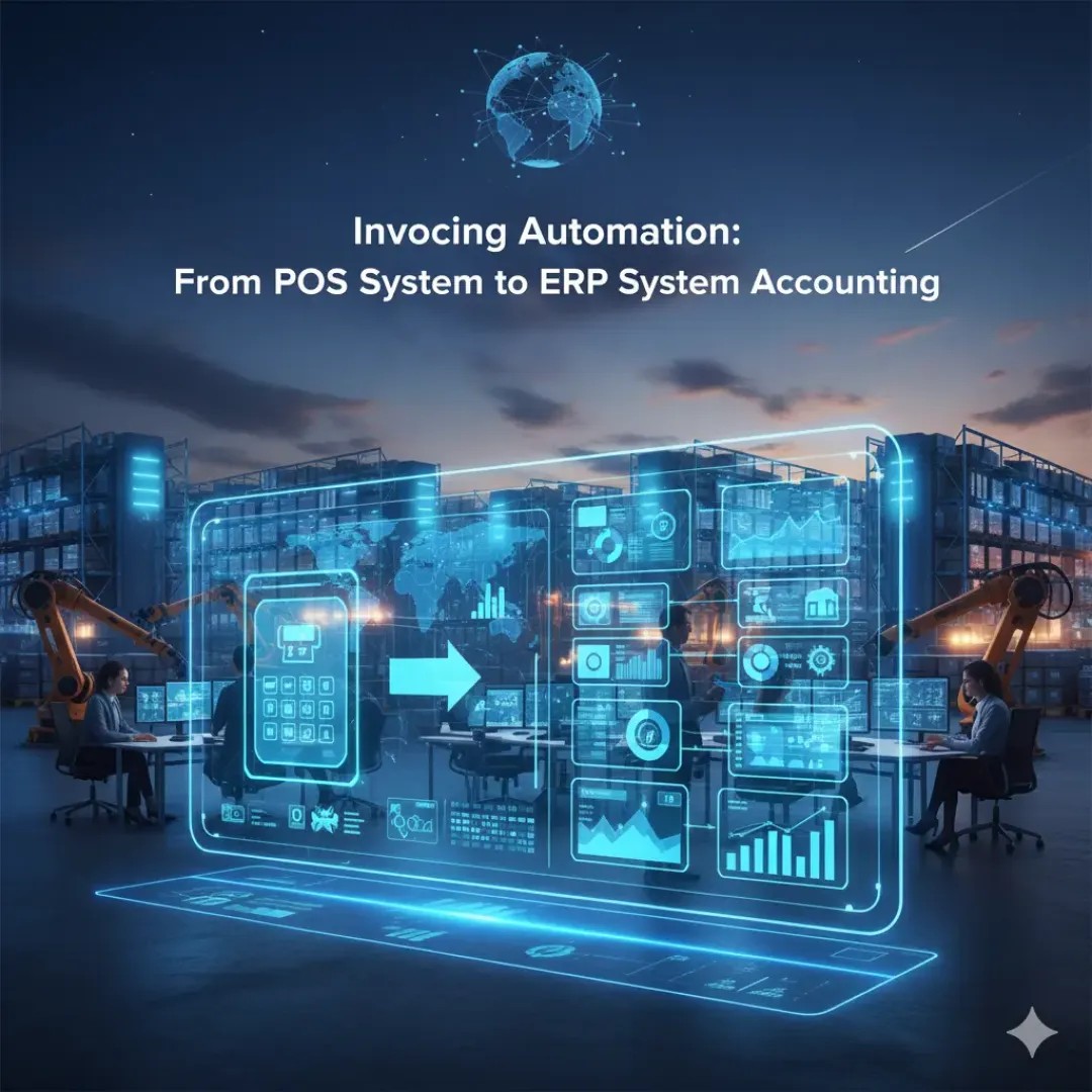 Mohaaseb Invoicing Automation: From POS System to ERP System Accounting