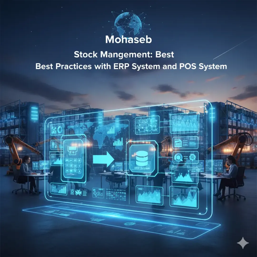 Mohaaseb Stock Management: Best Practices with ERP System and POS System